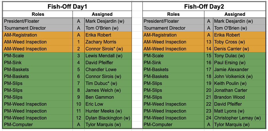 Team Assignments